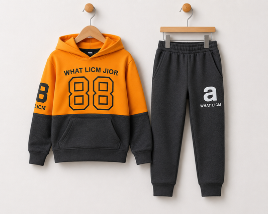 Yellow 88 Kids Winter Suit