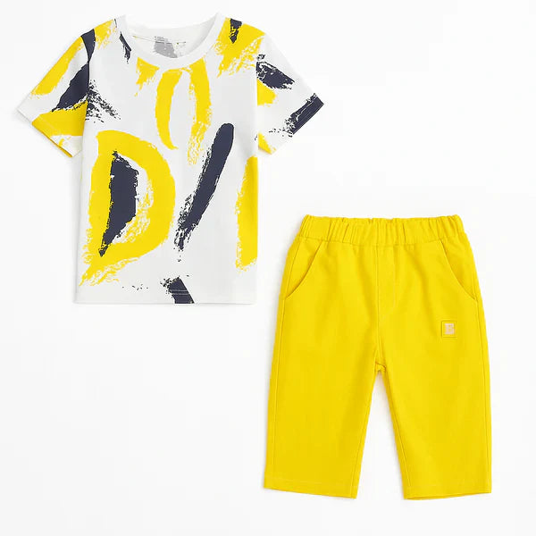 Yellow Multi Kids Summer Collection