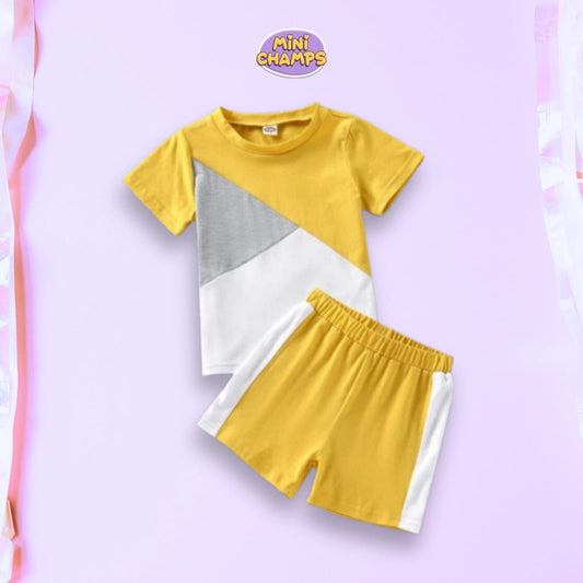 Yellow Panel Kids Summer Collection