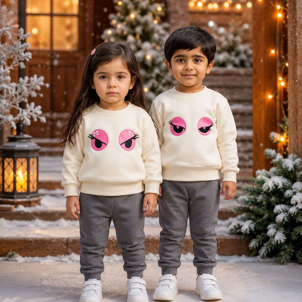 Lovely Eyes Kids Winter Suit 👀❄️