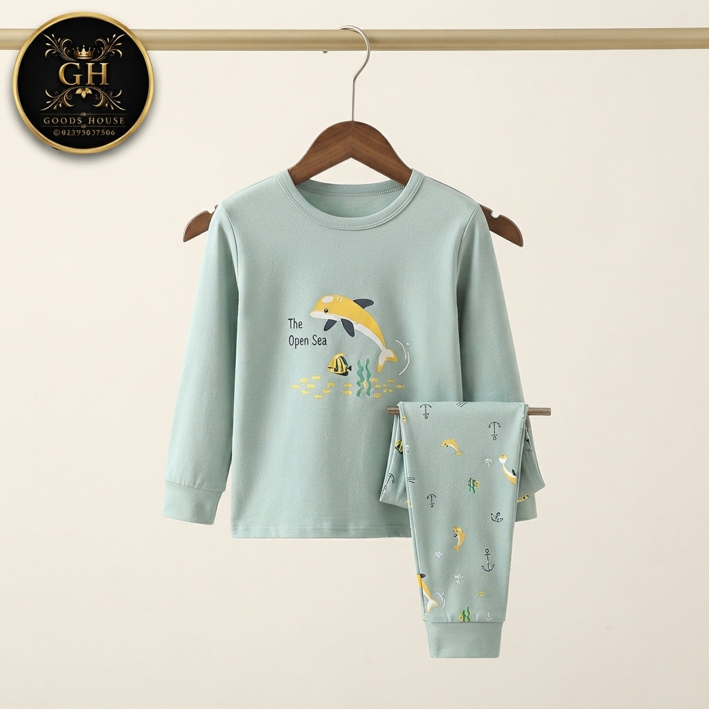 Sky Dolphin Kids Four Season Fabric