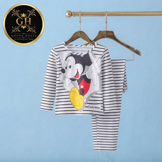 Mickey Line Kids Four Season Fabric