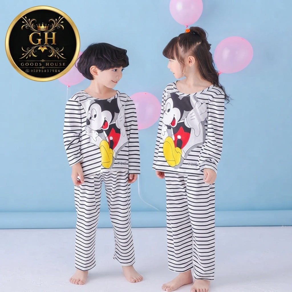 Mickey Line Kids Four Season Fabric