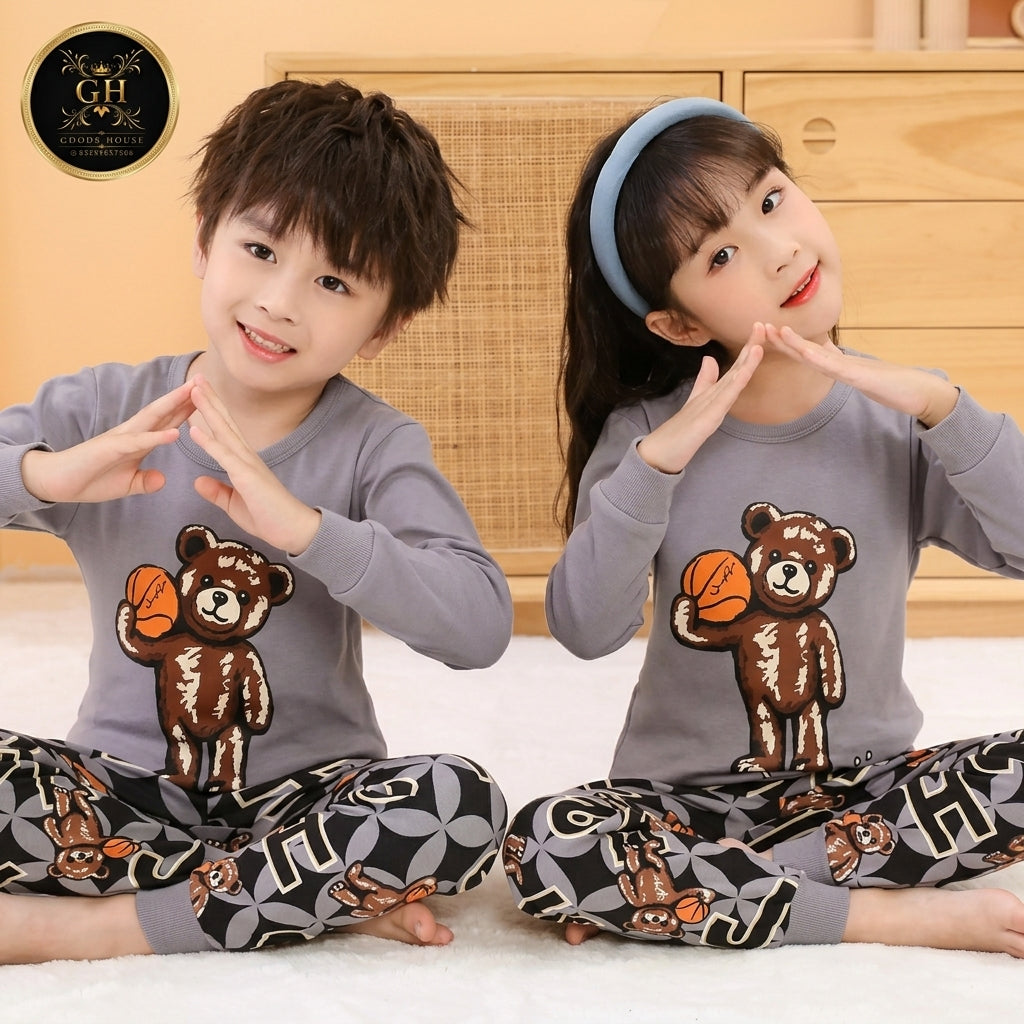Basket Bear Kids Four Season Fabric