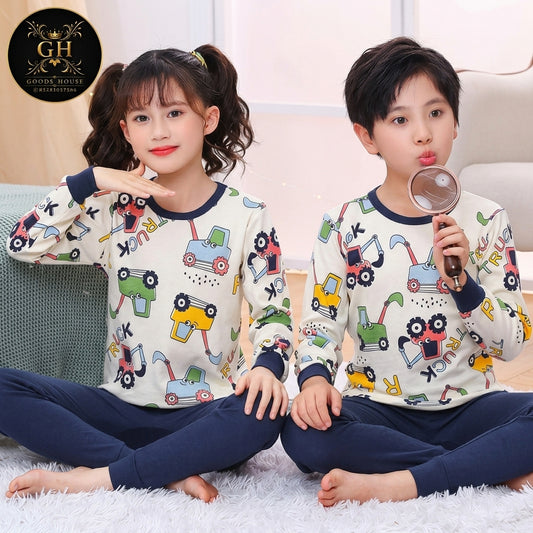White Truck Kids Four Season Fabric
