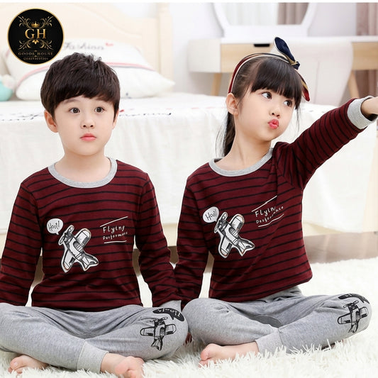 Maroon Flying Kids Four Season Fabric
