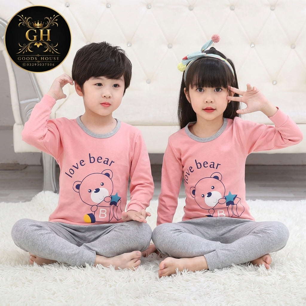 Love Bear Kids Four Season Fabric