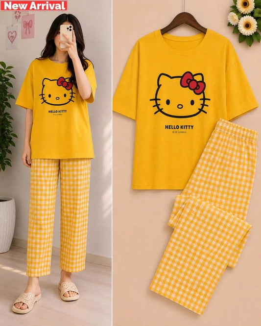 Hello Kitty Dream Yellow PJ Set